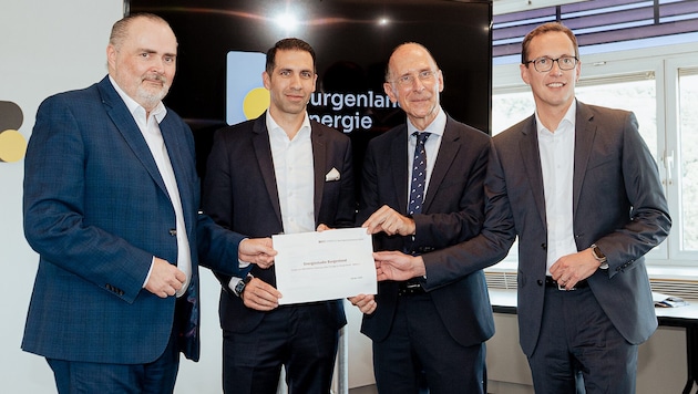 Hans Peter Doskozil, Stephan Sharma, Peter Filzmaier und Reinhard Czerny präsentierten die zweite Studie.