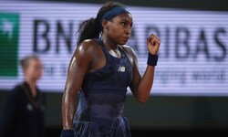 Coco Gauff bezwang Lois Boisson in zwei Sätzen.