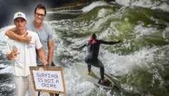 Tom Brady setzte sich für die Wiederöffnung des berühmten Surfspots „Eisbachwelle“ ein.
