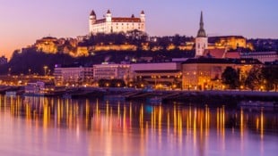 Die slowakische Hauptstadt Bratislava