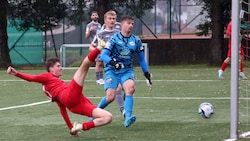Neumayr (rot) rittert mit Teamkollege Leitenstorfer um die Schützenkrone.  (Bild: Tröster Andreas)