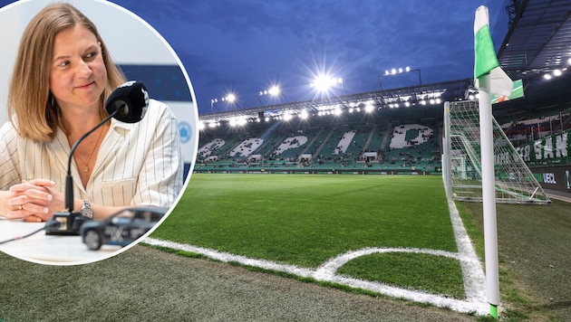 Grüner Rauch in Hütteldorf! Nach Trainer Peter Stöger ist auch die neue Geschäftsführerin Wirtschaft gefunden: Daniela Bauer.