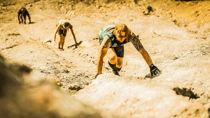 Beim „AT&S Vertical Iron Sprint“ geht es steil bergauf
