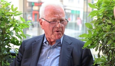 Frank Stronach bei einem Besuch im Vorjahr, auch vor Kurzem war er in Österreich.