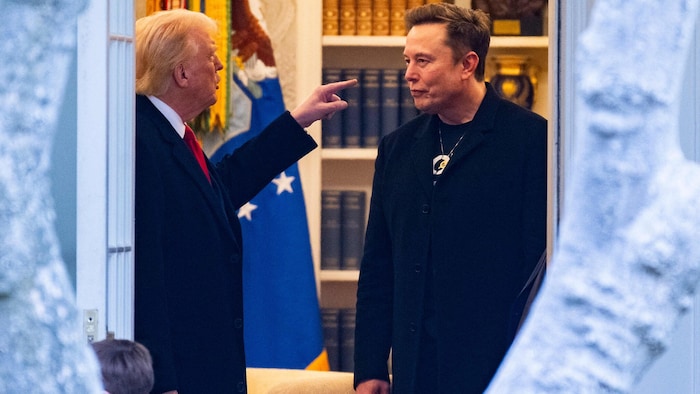 US-Präsident Donald Trump und Tech-Milliardär Elon Musk haben sich nicht mehr lieb. (Archivbild) 