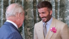 David Beckham gilt als großer Verehrer des Königshauses: Bei der Chelsea Flower Show trug der ...