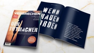 Ab sofort in allen Trafiken erhältlich: Die neue Ausgabe unserers „Krone“-Verbrechen-Magazins.