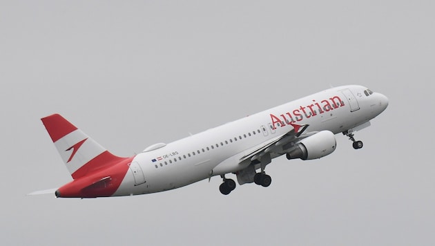 Die AUA macht einen Abflug aus Innsbruck.