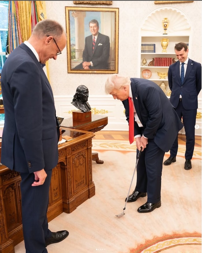 Trump war sichtlich begeistert!