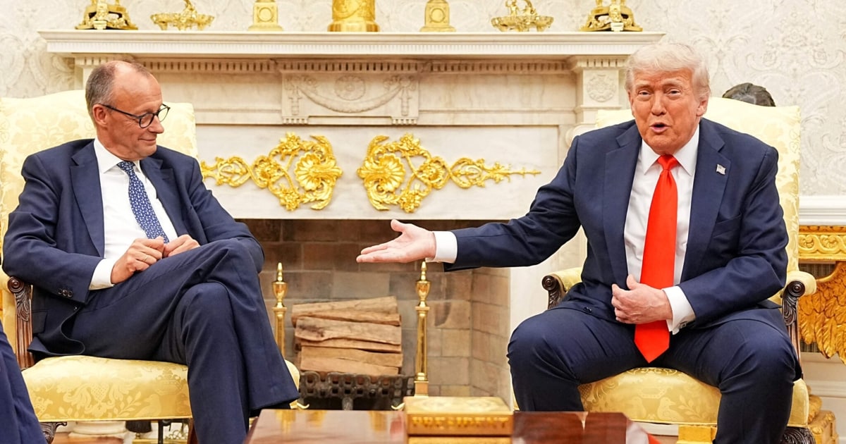 Office becomes a meadow – Merz gives Trump Golfclubs