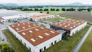 So sieht der Industriepark in Rankweil heute aus. 