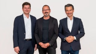 VÖZ-Präsident Maximilian Dasch, Kronehit-Geschäftsführer Mario Frühauf und ORF-Generaldirekter ...