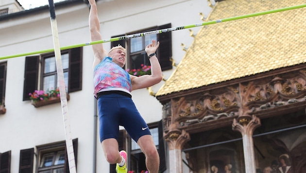 Piotr Lisek überquerte dreimal in seiner Karriere die 6-Meter-Marke, heuer schaffte der Pole 5,73m.  