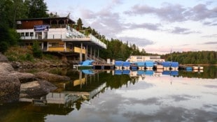 Der Kamp zeichnet immer wieder neue und beeindruckende Bilder ...