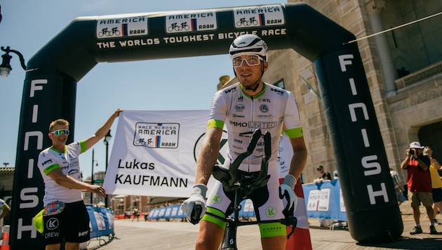 Letztes Jahr beendete Lukas Kaufmann das RAAM als Zweiter. 