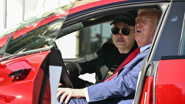 Die politischen Machenschaften von Tesla-Chef Elon Musk lassen die Aktie ins Bodenlose stürzen.