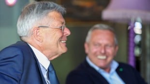 Erstes Aufeinandertreffen bei der Landeshauptleutekonferenz im Salzburger Leogang: Peter Kaiser (Kärnten, SPÖ) und Mario Kunasek (Steiermark, FPÖ) (Bild: Tröster Andreas)