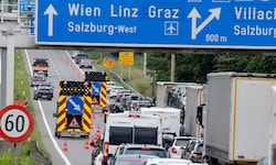 Stau am Walserberg