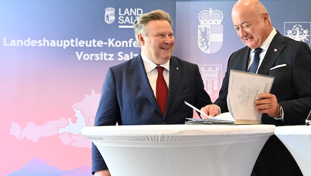 Die neue Reformpartnerschaft wurde feierlich unterzeichnet.