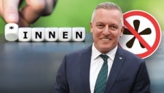 Landeshauptmann Mario Kunasek (FPÖ) sagt dem Gendern in Landesgesetzen den Kampf an.