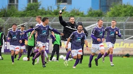 Die Austria will am Samstag wie im Juni 2024 über den Westliga-Titel jubeln.