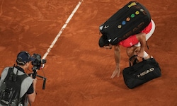 Novak Djokovic wurde nach seinem Aus in Paris emotional. 