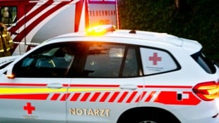 Der Notarzt war schnell vor Ort (Archivbild).