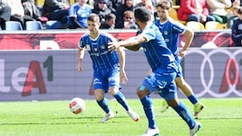 Danilo Mitrovic (li.) verlässt die Linzer.
