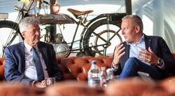 Bei vielen Themen einer Meinung: Kaiser (li.) und Kunasek