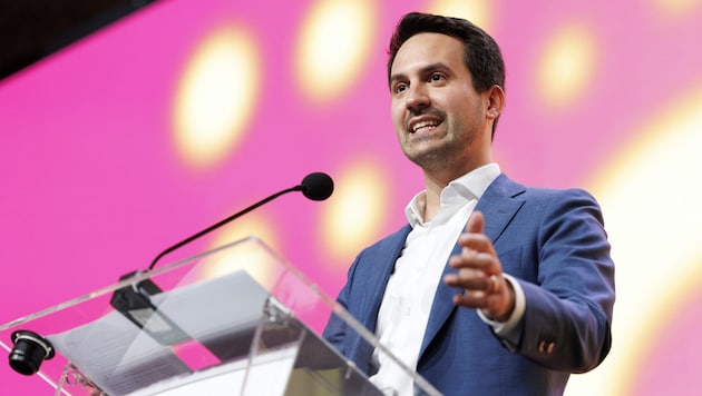 Freut sich: Christoph Wiederkehr, Landessprecher der NEOS in Wien und Bildungsminister