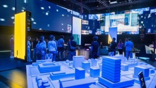 Eintauchen in die Zukunft: Im Ecoplus-Haus der Digitalisierung in Tulln. 