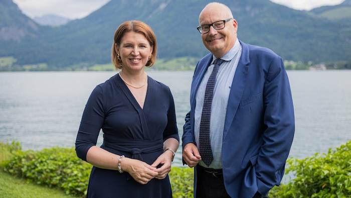 Langer-Weninger sprach mit ESA-Forscher Hanowski über die Zukunft der Landwirtschaft