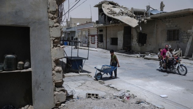 (Bild: AP/Ghaith Alsayed) (Bild: AP/Ghaith Alsayed)