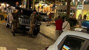 Auch das Militär ist in Lignano im Einsatz.