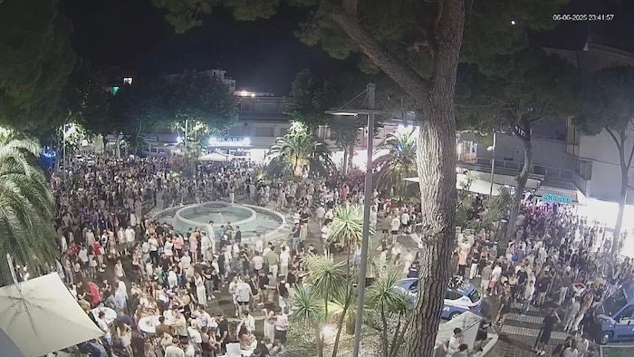Zigtausende junge Gäste aus Österreich und Deutschland im Party-Epizentrum von Lignano