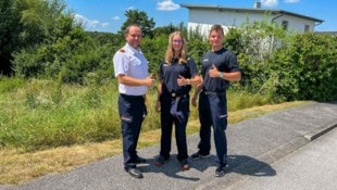 Vater Alex und die Kinder Amelie und Marcel haben ihr Leben der Feuerwehr verschrieben: „Wir ...
