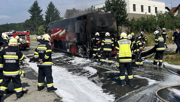 Die Feuerwehr konnte den Brand rasch löschen, verletzt wurde niemand.