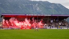 Austria Salzburg baut auch in der 2. Liga auf den starken Rückhalt der vielen Fans. 
