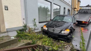 Mit diesem Wagen nahm der Mann seine Familie ins Visier.