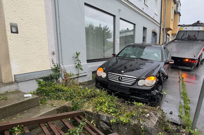 Der 48-Jährige war mit diesem Mercedes unterwegs.
