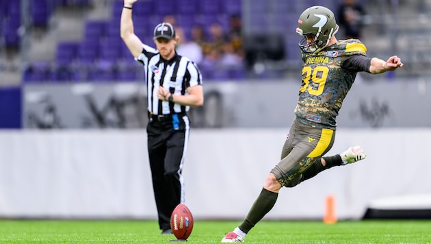 Stefan Maierhofer gab am Samstag sein Debüt für die Vikings.