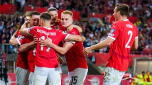 Ein ordentlicher Start in die WM-Qualifikation darf auch einmal ordentlich bejubelt werden …