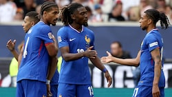 Frankreich nutzte die wenigen Chancen gegen das DFB-Team eiskalt aus. (Bild: AFP/FRANCK FIFE)