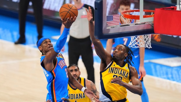 Shai Gilgeous-Alexander glänzte mit 34 Punkten.