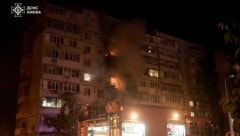 Bei den Attacken soll das Stiegenhaus eines Hochhauses komplett eingestürzt sein (Archivbild).