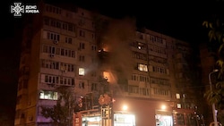 Bei den Attacken soll das Stiegenhaus eines Hochhauses komplett eingestürzt sein (Archivbild).