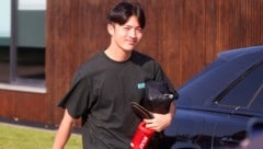 Takumu Kawamura bleibt bei Red Bull Salzburg weiterhin vom Pech verfolgt. 