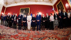 Die Dreier-Koalition aus ÖVP, SPÖ und NEOS ist mit 21 Köpfen die größte Regierung aller Zeiten. ...