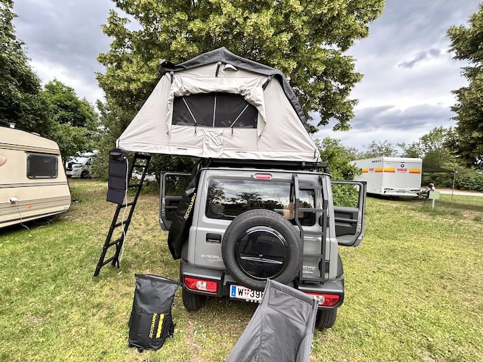 Autodachzelt von Horntools