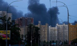In Kiew waren Explosionen zu hören.